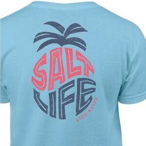 NWT Youth Salt Life Pineapple Short Sleeve